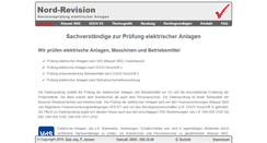 Desktop Screenshot of nord-revision.net